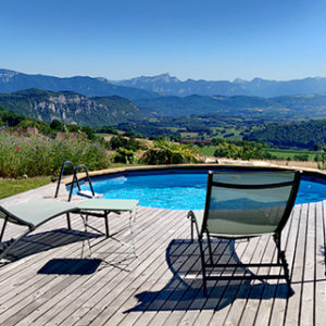 piscine du gite des granges de saint maurice