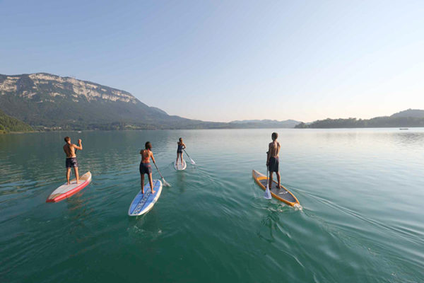 paddle au lac d aiguebelette