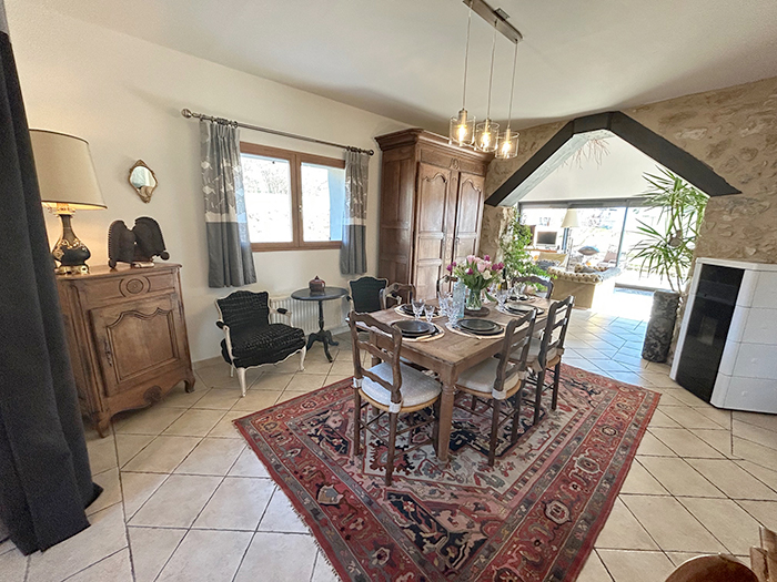 la salle a manger du gite de france